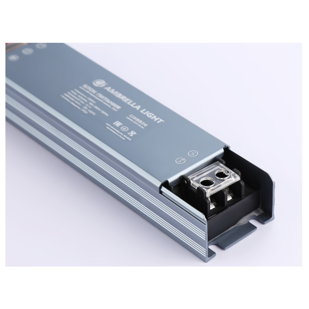 Блок питания для светодиодной ленты Ambrella 24В, 200 Вт, 8.3А IP20 GS8826