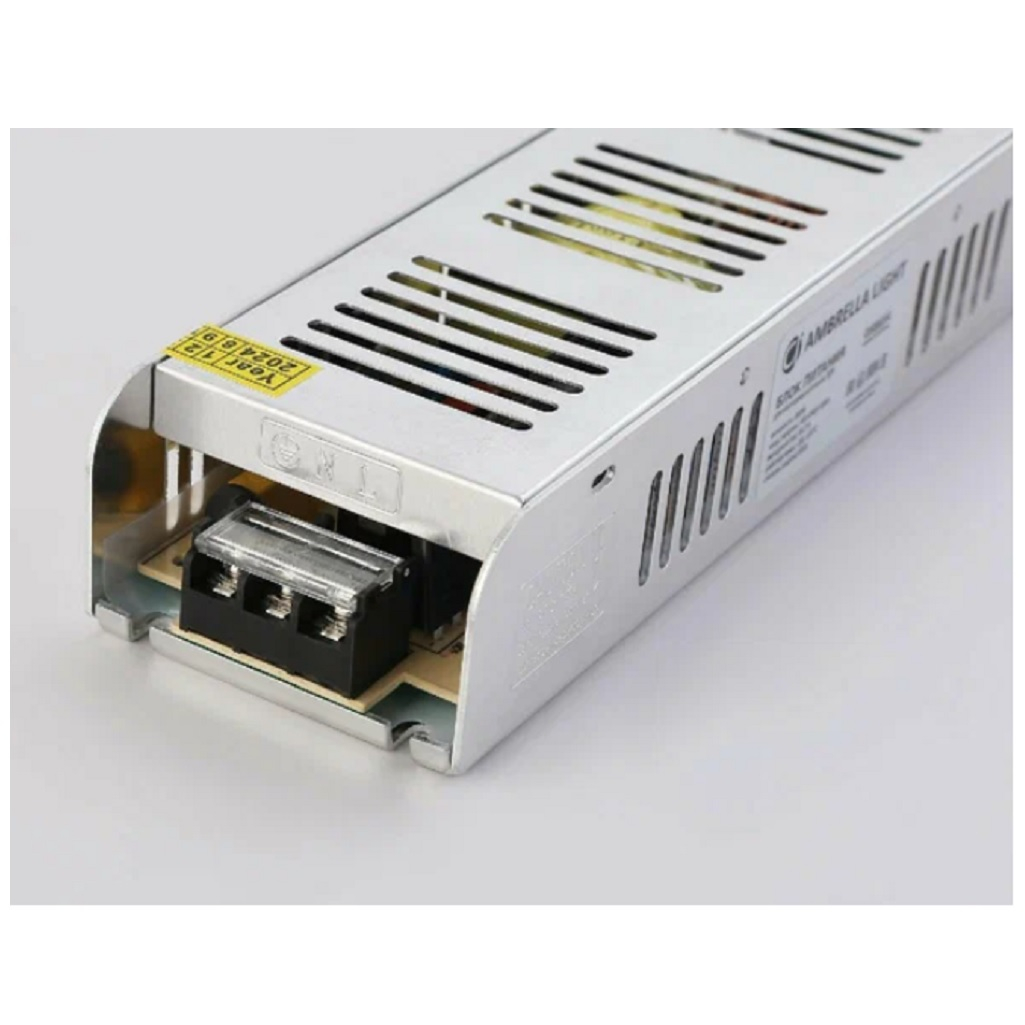 Блок питания для светодиодной ленты с EMC Ambrella 12В, 200 Вт, 16.7А IP20 GS8654