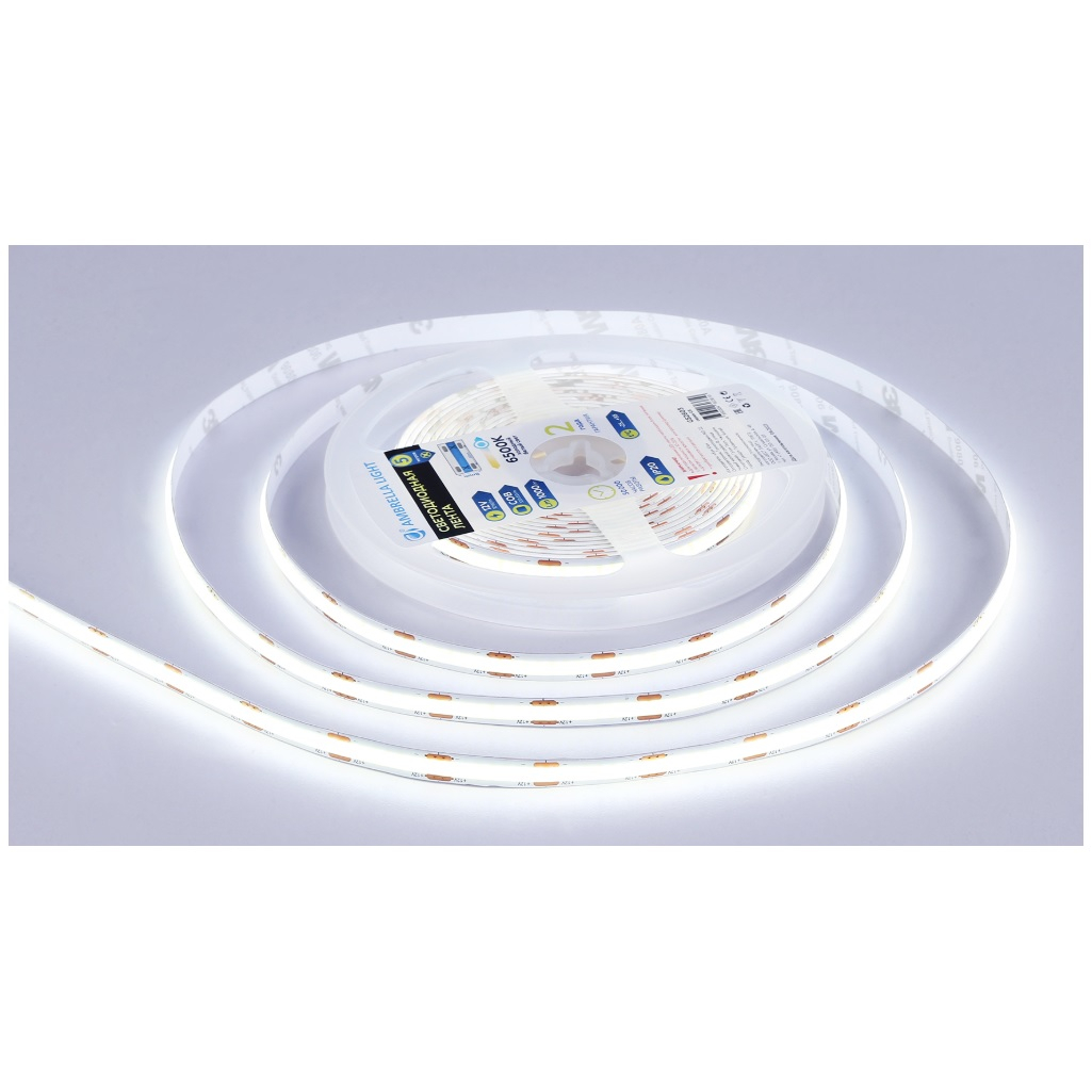 Светодиодная лента Ambrella GS2603 COB 320 Led 10 Вт 12В IP20 6500K, 5 метров