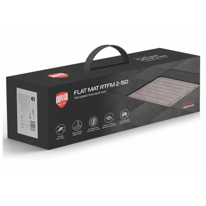 Мат нагревательный, комплект Royal Thermo Flat Mat RTFM 2-150-10, 10 кв.м