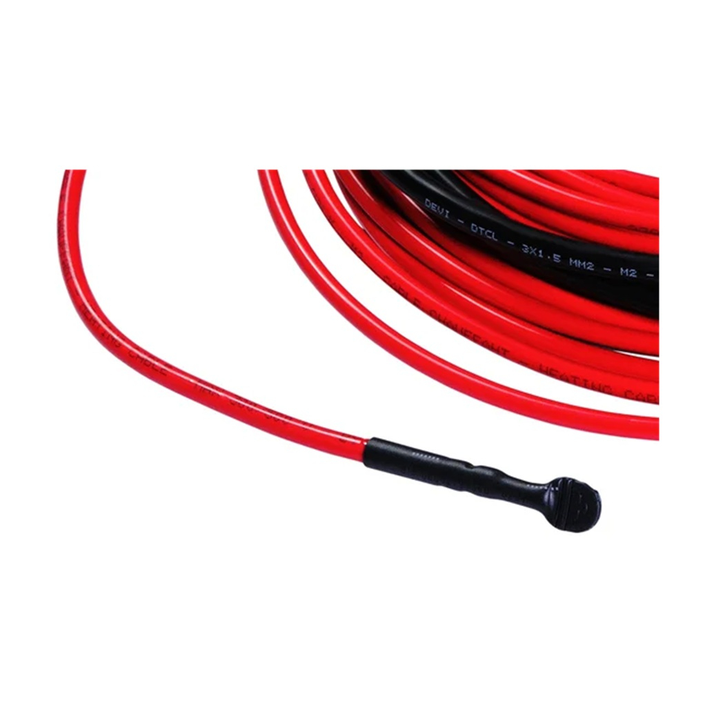 Кабель нагревательный ДЕВИ Flex-18T, 230 В, 535 Вт, красный, 29 м