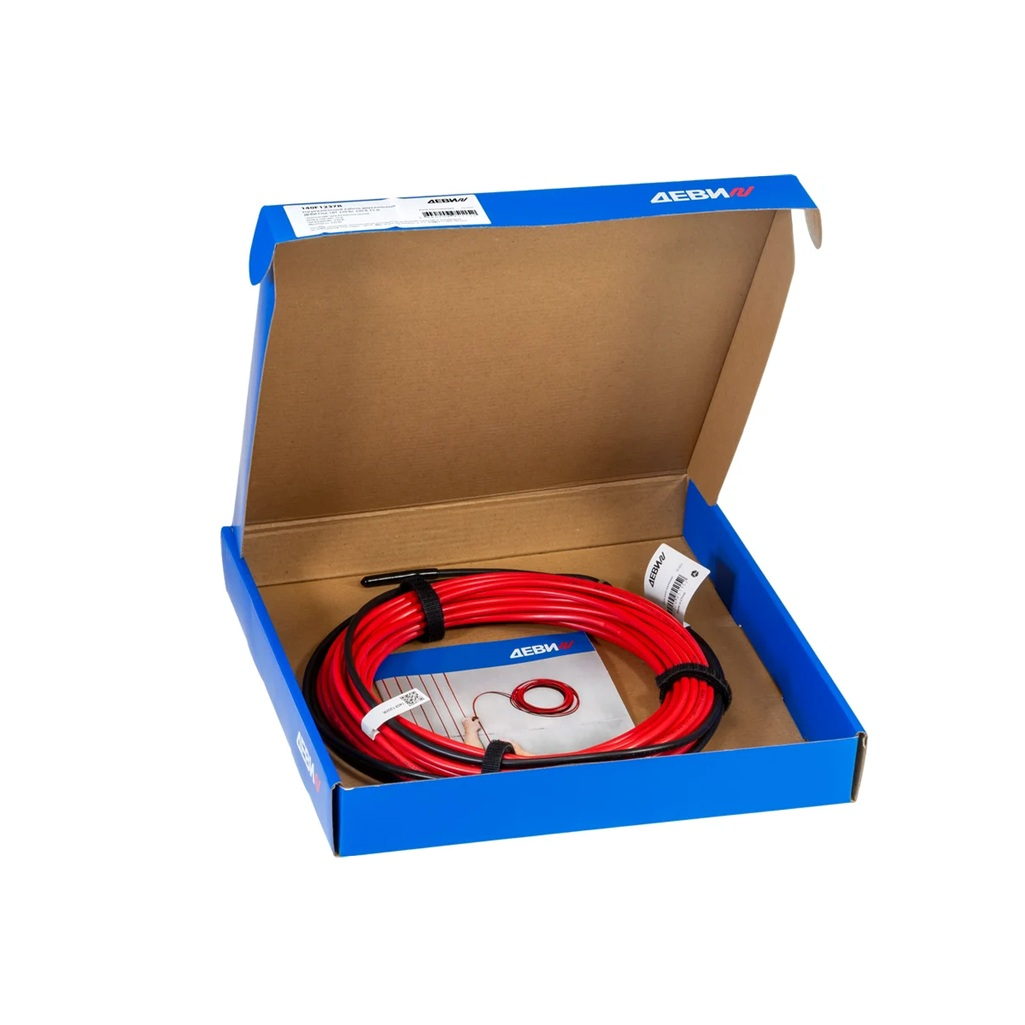 Кабель нагревательный ДЕВИ Flex-18T, 230 В, 535 Вт, красный, 29 м