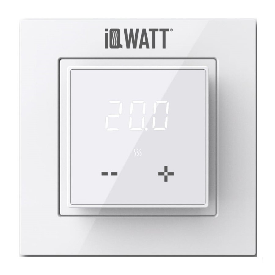 Терморегулятор IQ WATT IQ TERMOSTAT D белый