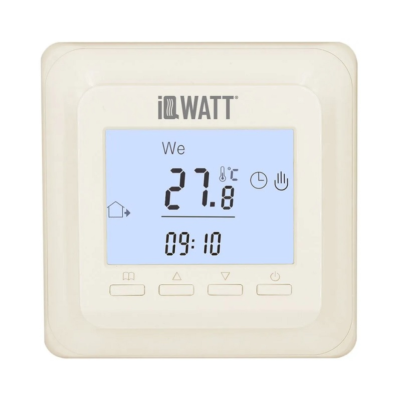Терморегулятор Iq Watt Iq Termostat D WI-FI, песочный