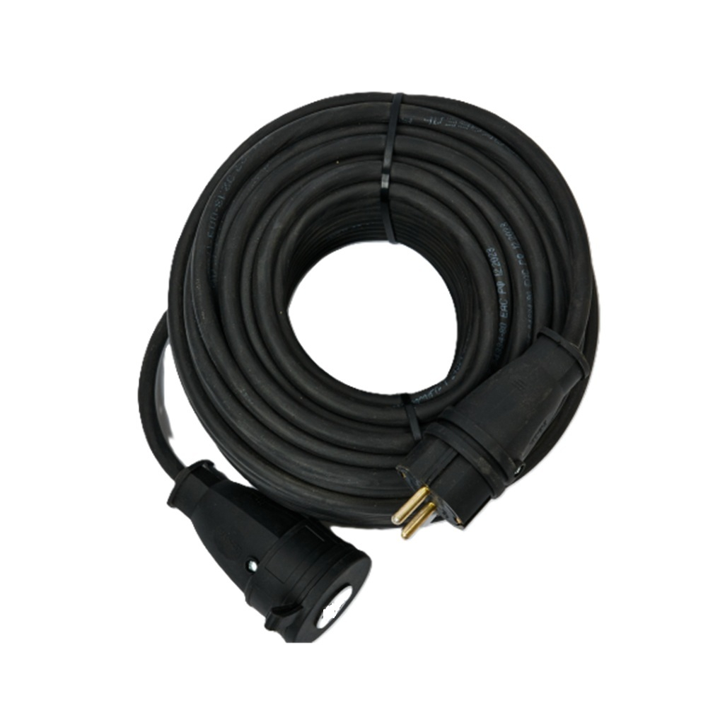 Удлинитель силовой ТОР 506 КГ с заземлением, 1 розетка, 10 м, 4 кВт, в бухте