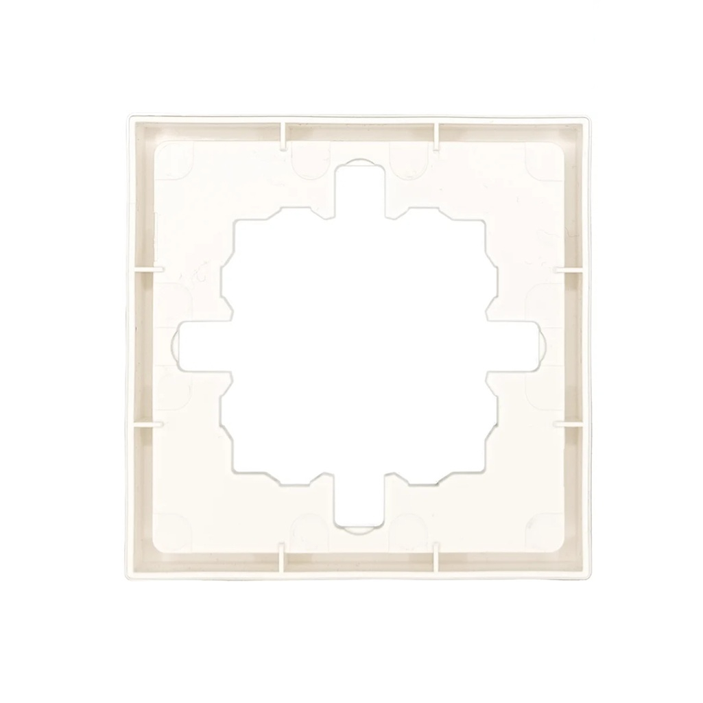 Рамка 1-местная Lezard Zima 704-9000-146 горизонтальная, пластик, слоновая кость