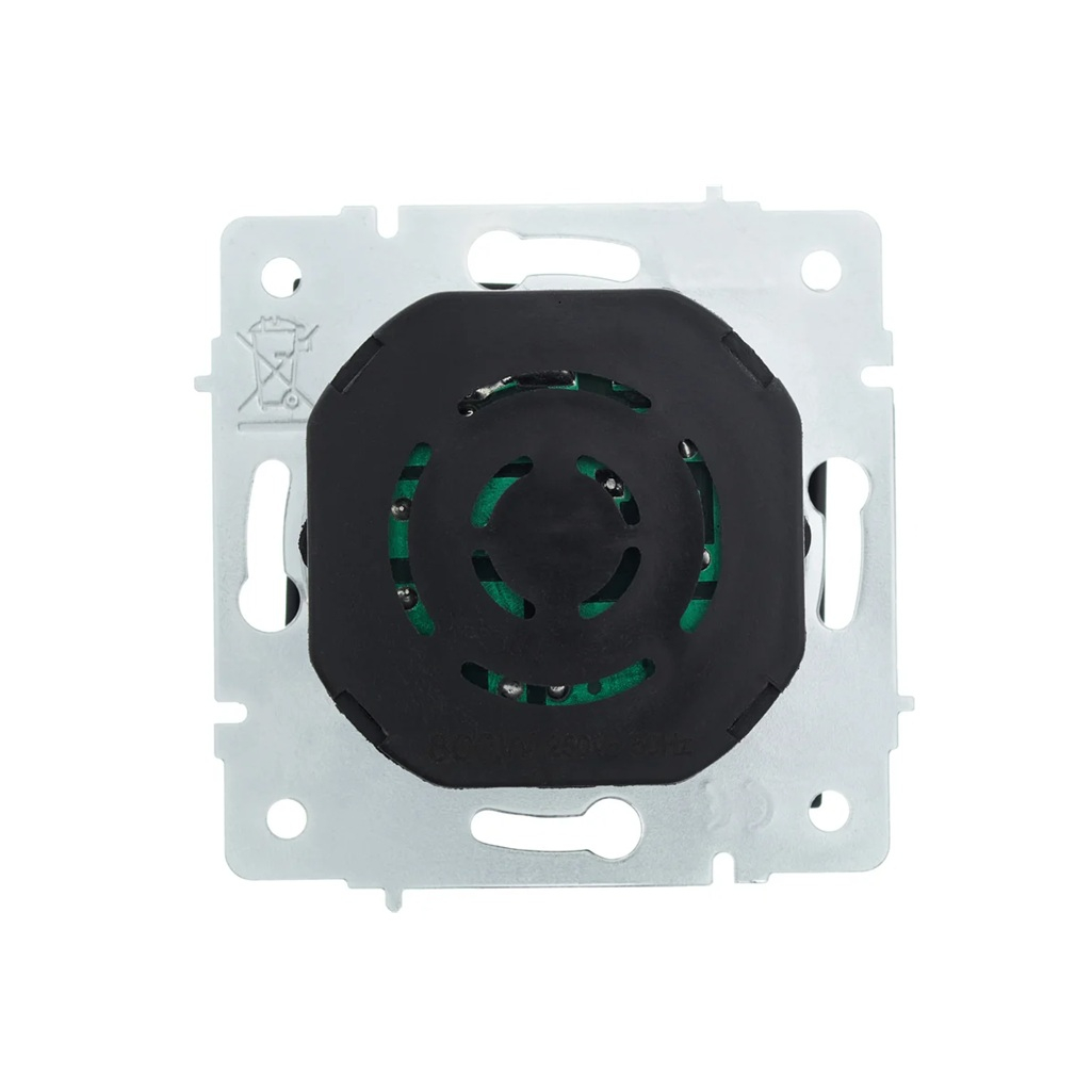 Диммер встраиваемый Lezard Vesna 742-4288-115, пластик, черный бархат