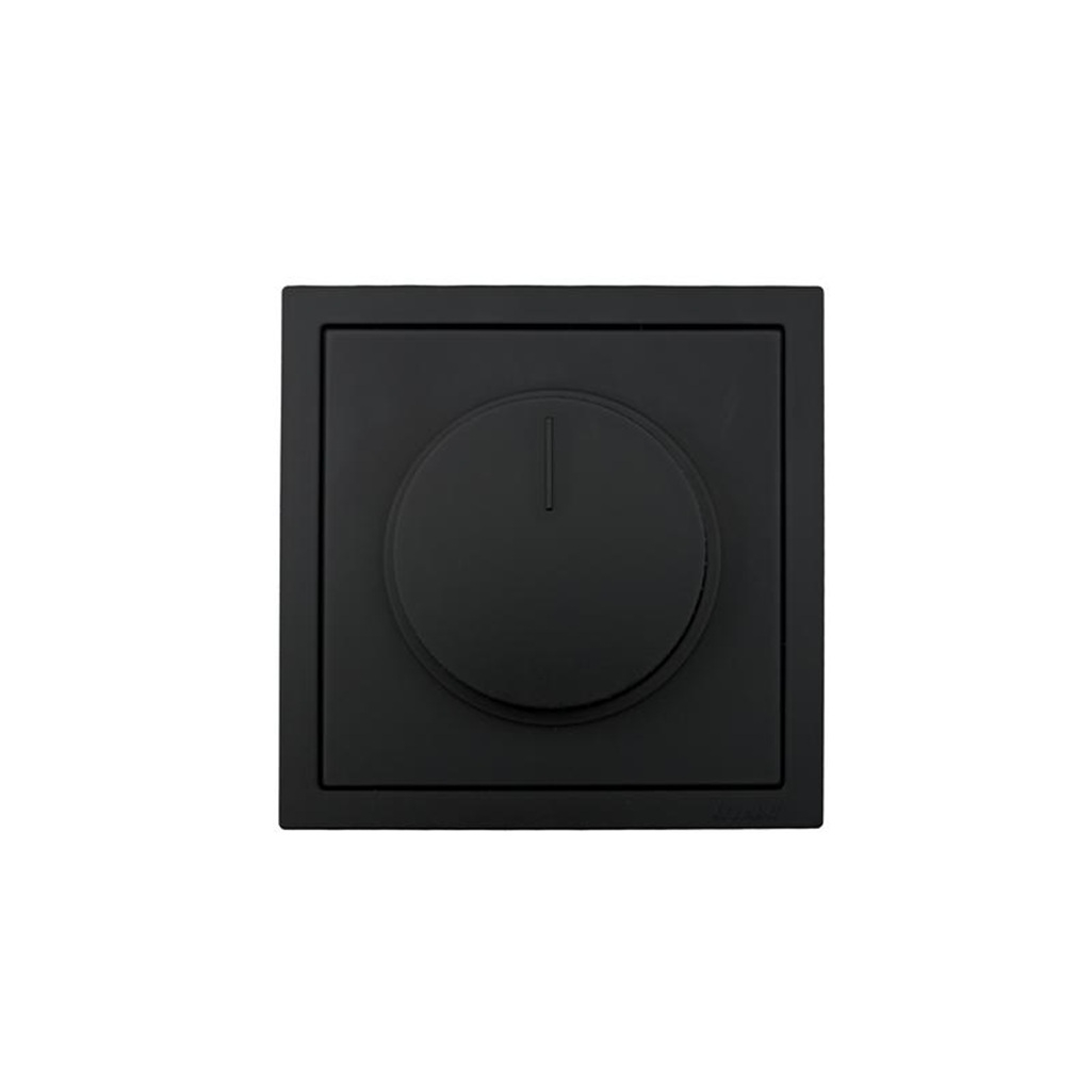 Диммер встраиваемый Lezard Zima 704-4288-115 пластик, черный бархат 