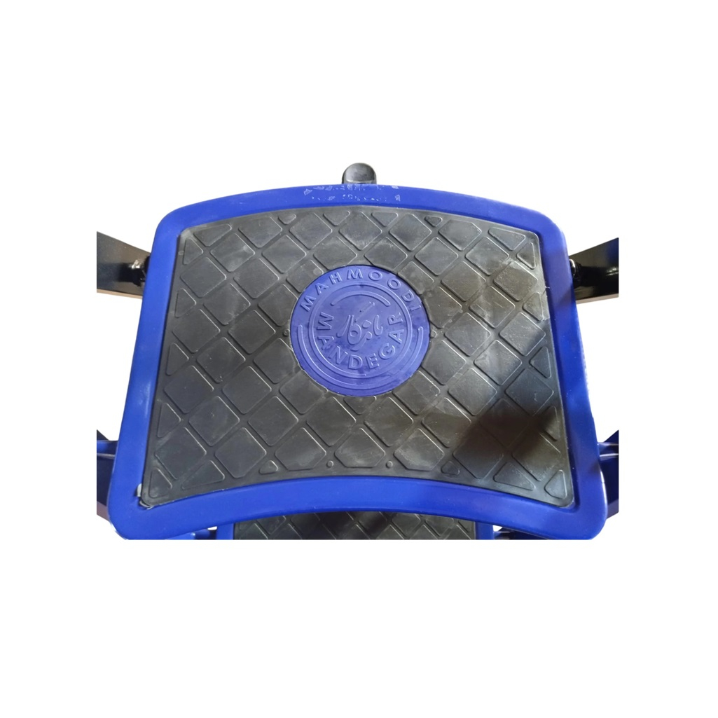 Лестница-стремянка Mandegar Sama, 5 ступеней, , 1 секция, стальная, синяя 