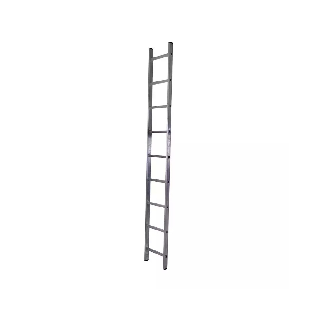 Лестница приставная Высота VL1-6, 6 ступеней, 1 секция, алюминиевая, нагрузка до 150 кг