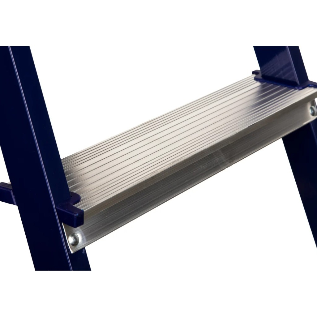 Лестница-стремянка Алюмет, 5 ступеней, 1 секция, стальная, нагрузка до 150 кг