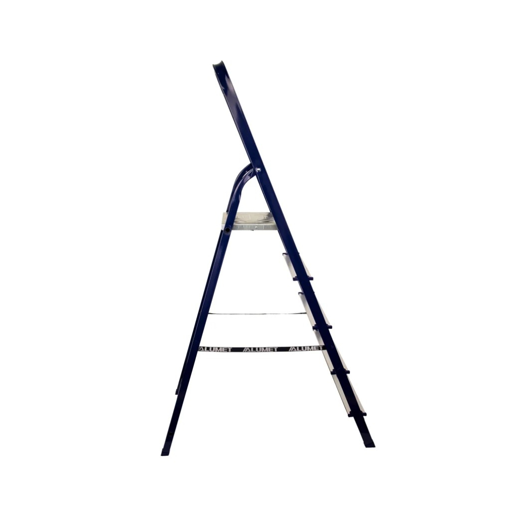 Лестница-стремянка Алюмет, 5 ступеней, 1 секция, стальная, нагрузка до 150 кг