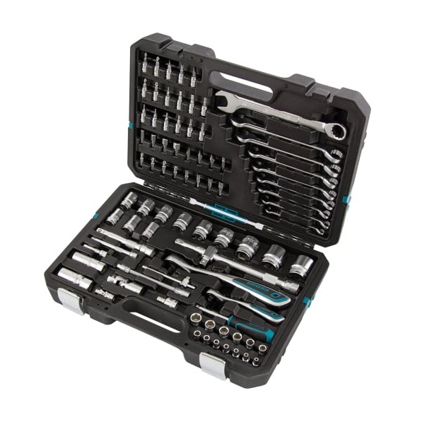 Набор инструмента Gross 14149, 120 зубьев, головки, 82 предмета