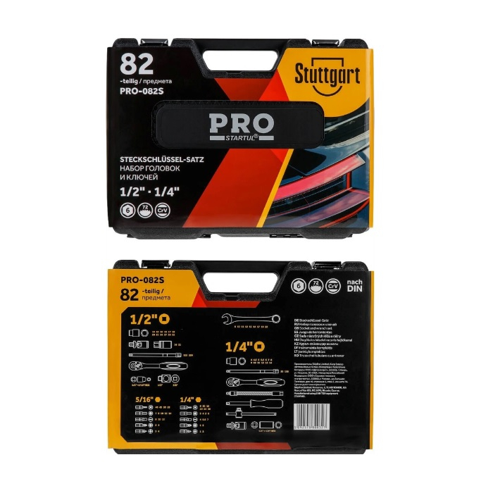 Набор инструмента STARTUL Stuttgart PRO-082S 82 предмета