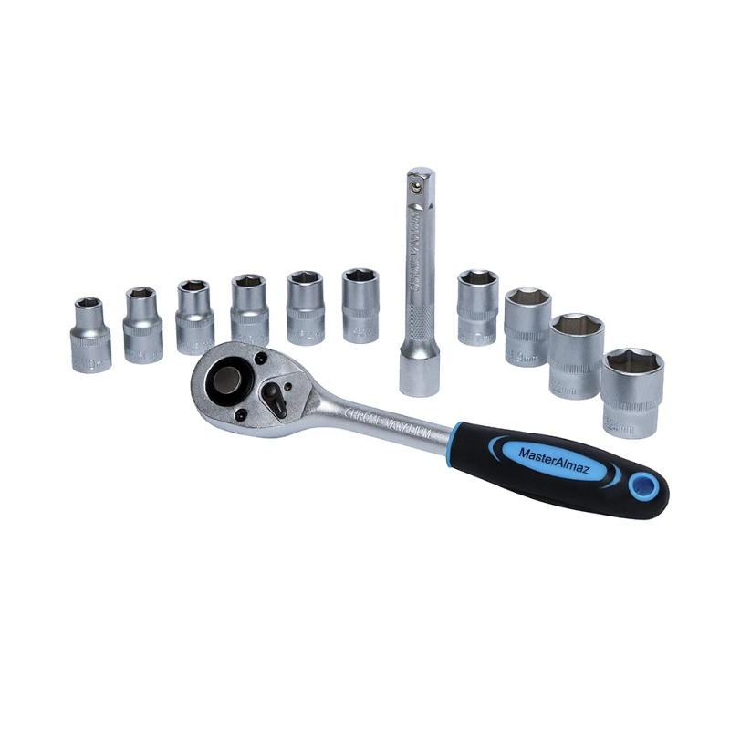 Набор головок Мастер Алмаз 12 пр.