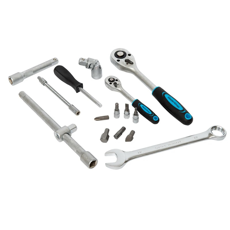 Набор инструментов МастерАлмаз 10501092, 56 предметов, Cr-V сталь, в кейсе