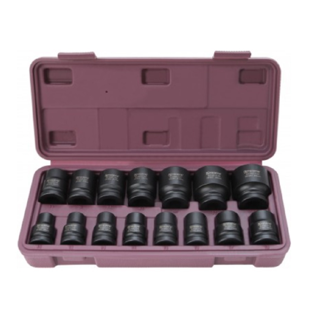 Набор головок Thorvik S23S1115S, ударных, 10-32 мм, 15 предметов