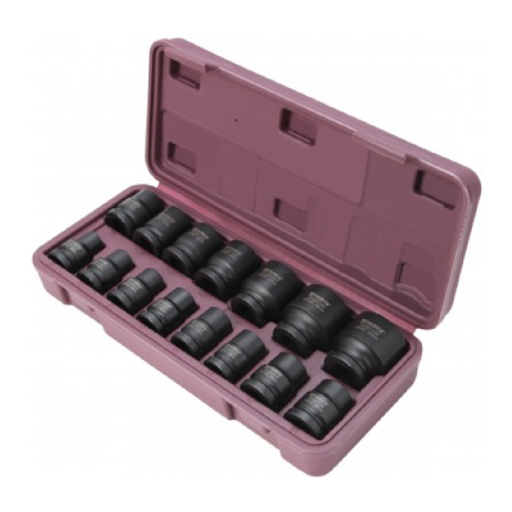 Набор головок Thorvik S23S1115S, ударных, 10-32 мм, 15 предметов