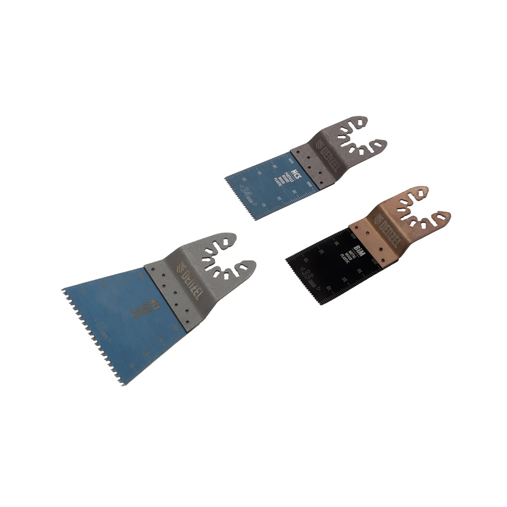 Набор насадок для МФИ Denzel 782403, по дереву и металлу 3 шт