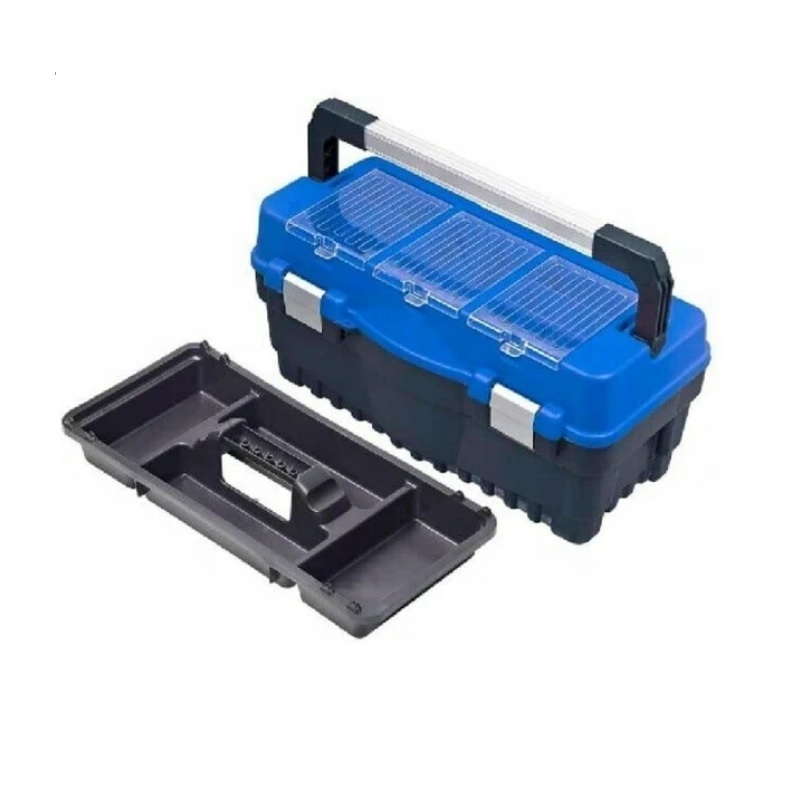 Ящик для инструмента МастерАлмаз 10501210, с органайзером и замком, 462х256х242 мм