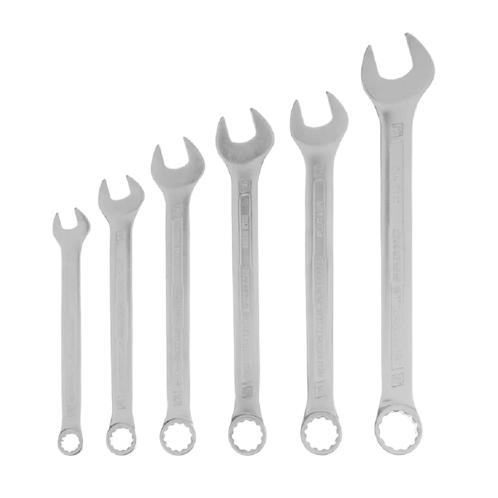 Набор ключей комбинированных Gross 6 штук 15147