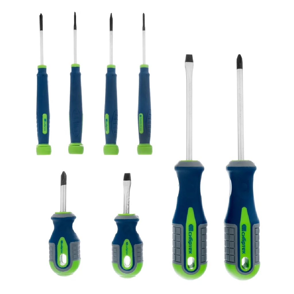 Набор отверток Сибртех 8 предметов 13375