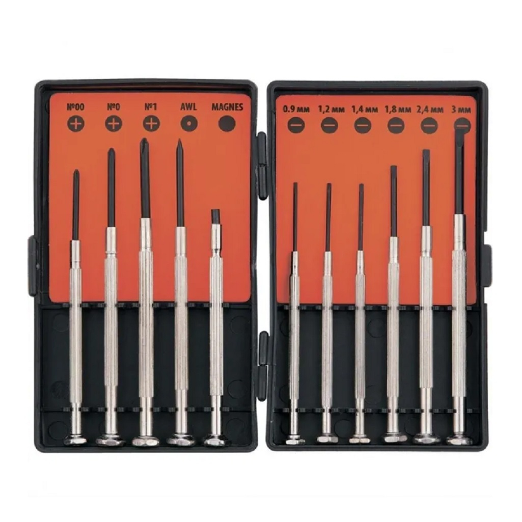 Набор отверток Sparta 11 шт. 133605, антискользящее покрытие, Для точных работ