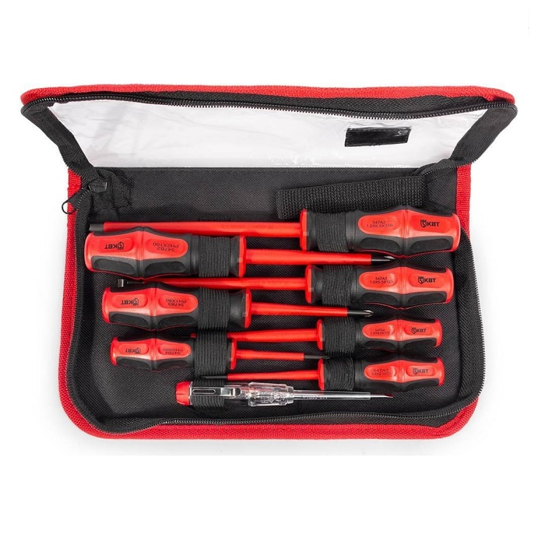 Набор диэлектрических отверток КВТ Профи НИО-08  78619