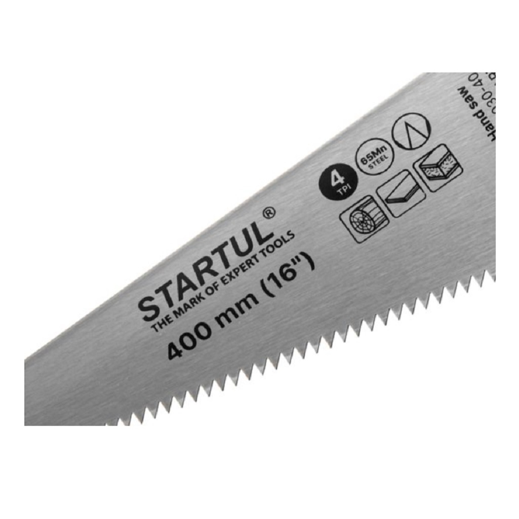 Ножовка по дереву Startul ST4030-40 400 мм Для продольного и поперечного пиления древесины