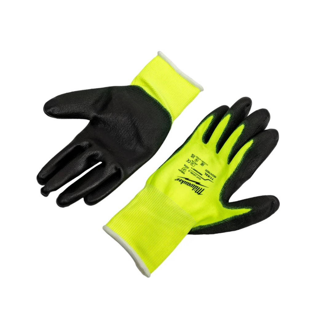 Перчатки сигнальные Milwaukee Cut Level A, сопротивление порезам 1, XХL/11, 4932479920