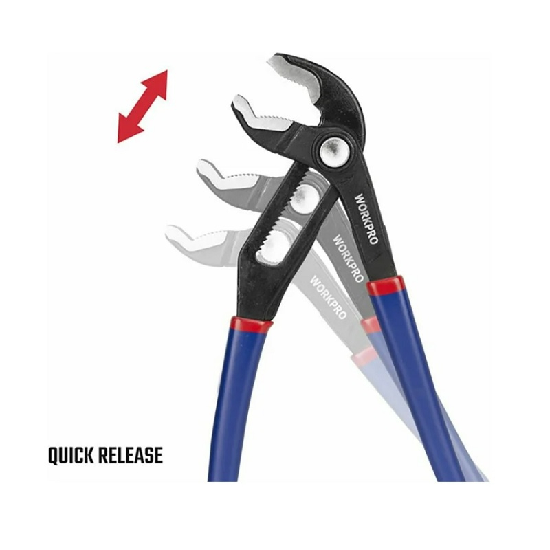 Клещи переставные Workpro 200 мм WP231086