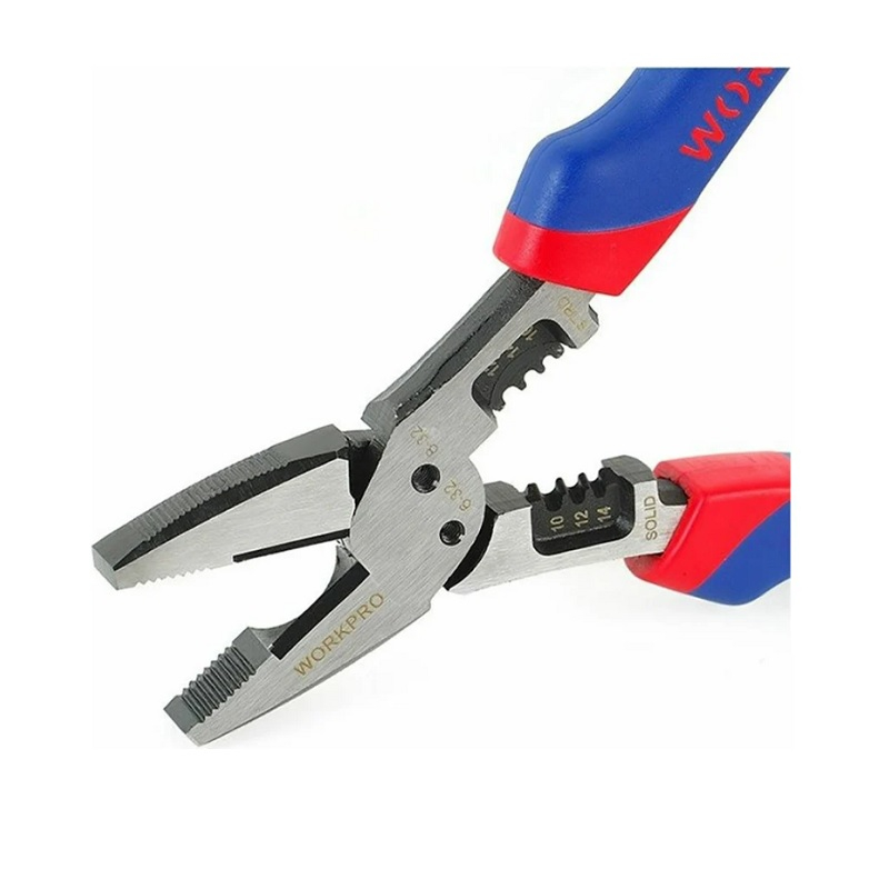Плоскогубцы универсальные Workpro 200 мм WP231085