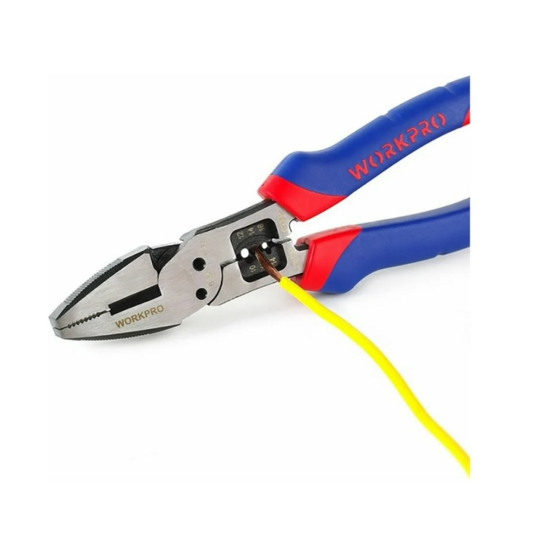 Плоскогубцы универсальные Workpro 200 мм WP231085