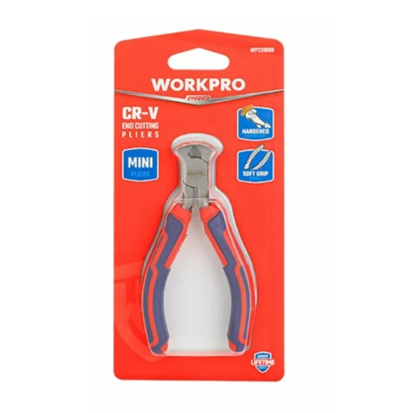 Кусачки Workpro торцевые мини WP231098