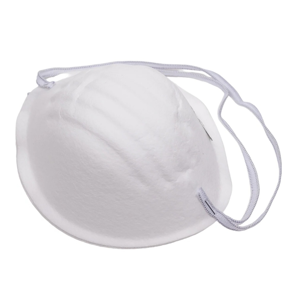 Маска защитная Политех 7010002 универсальная, пластик, белая, 10 шт