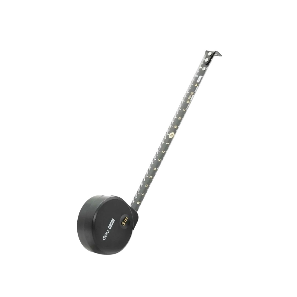 Рулетка измерительная Home Series Black Deli, 3мх16мм, эксклюзивный дизайн, высококачественный корпус, HT8316