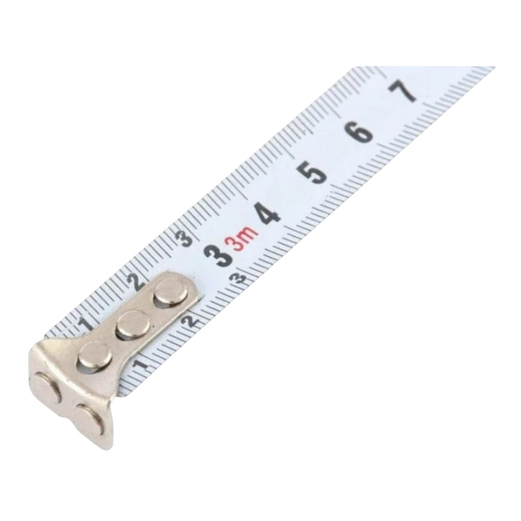 Рулетка Matrix Magnetic, 3 м, 16 мм, сталь, магнитный зацеп, 31010