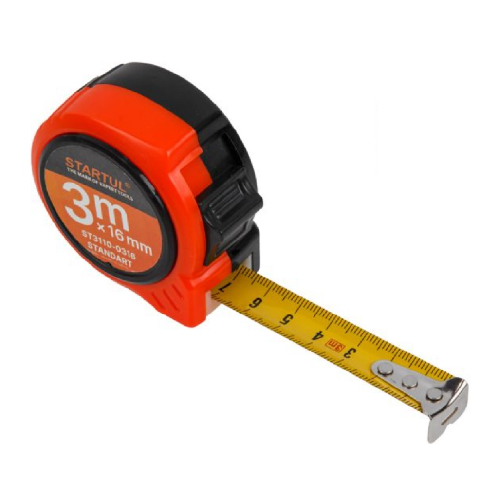 Рулетка Startul ST3110-0519 3 м х 16 мм Для измерительных или разметочных работ