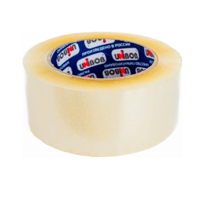 Скотч UNIBOB упаковочный прозрачный 48 мм 132 м