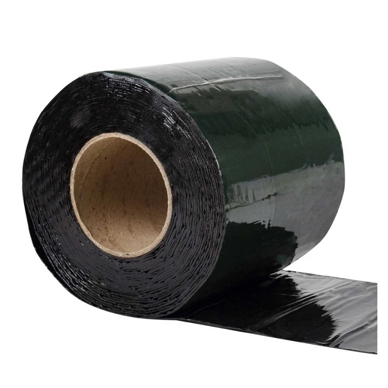 Лента кровельная Шабашка битумная, зеленый мох 15 см х 10 м