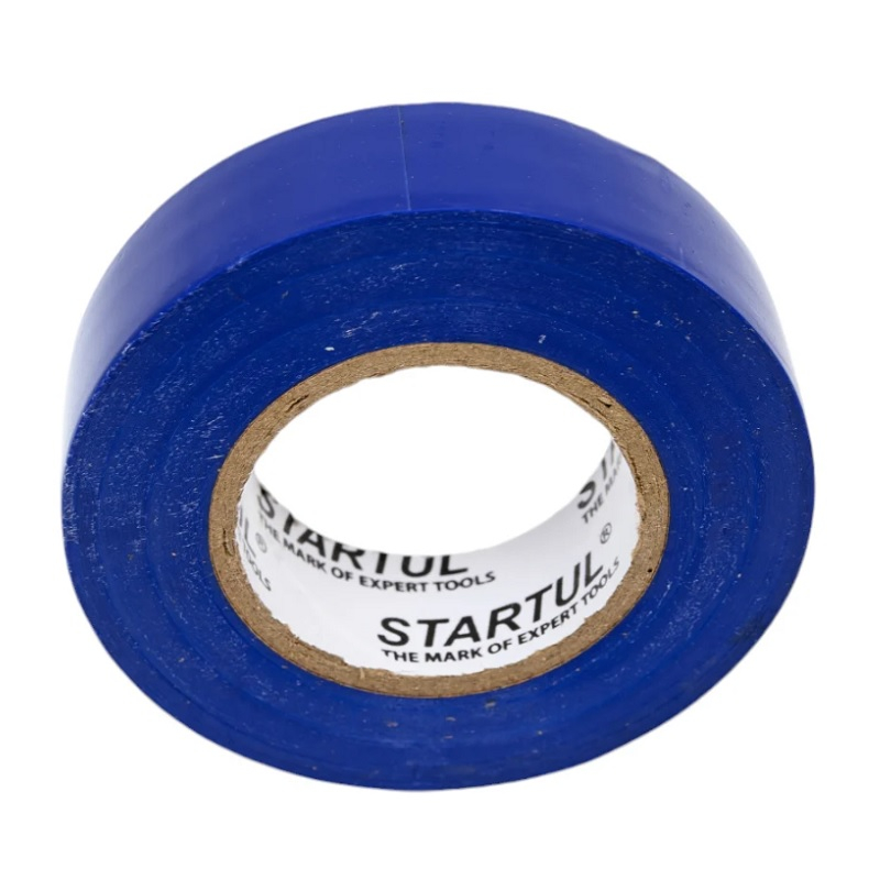 Изолента ПВХ 18 мм х 20 м синяя Startul Profi