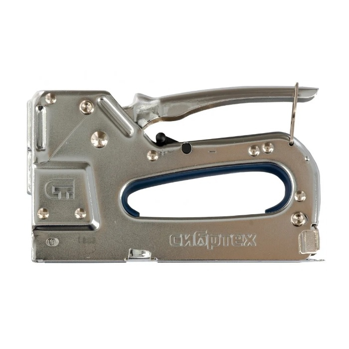 Степлер Сибртех тип 53 4-14 мм мебельный металлический регулируемый 40101