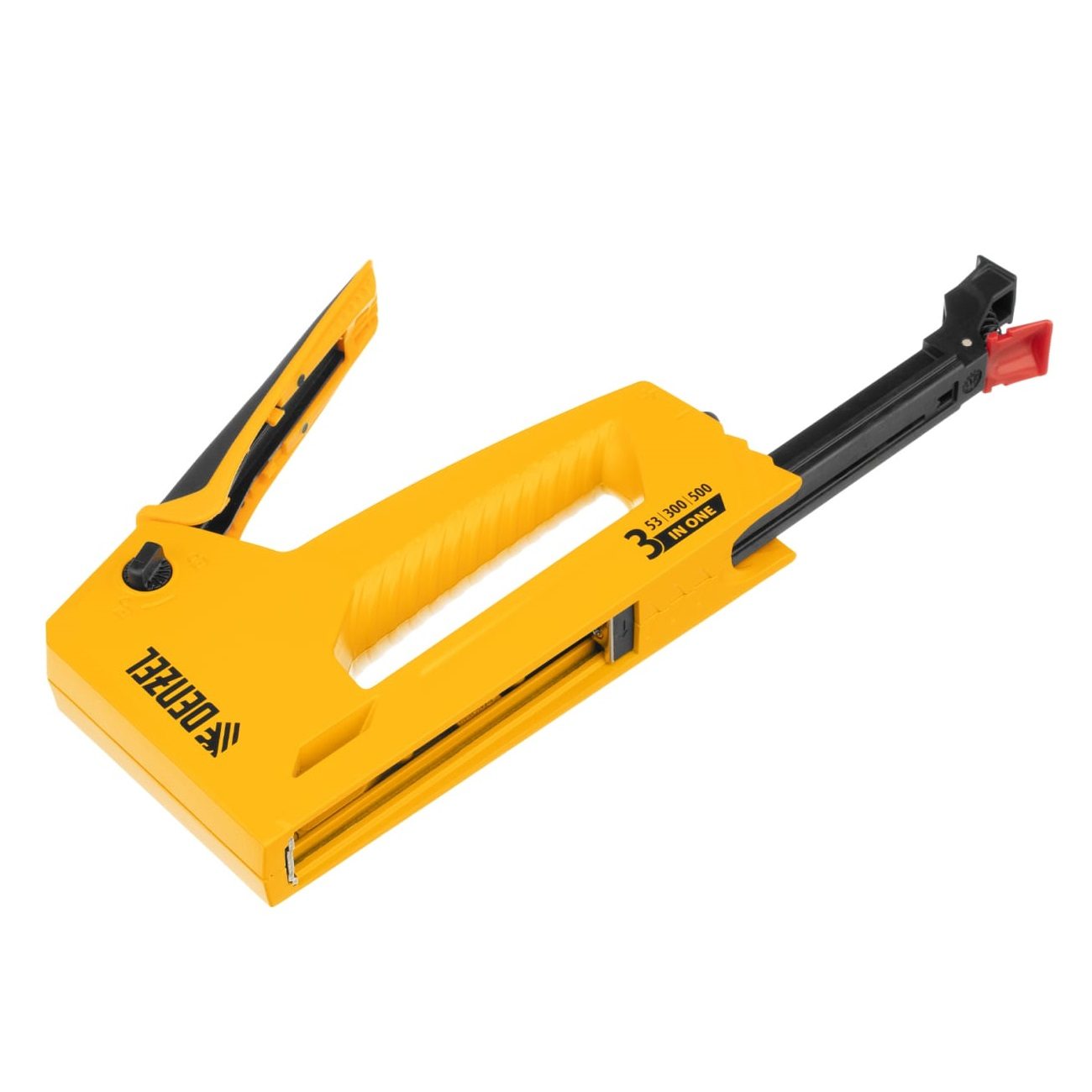 Степлер мебельный Denzel 40214 тип 53/300/500, 6-14 мм