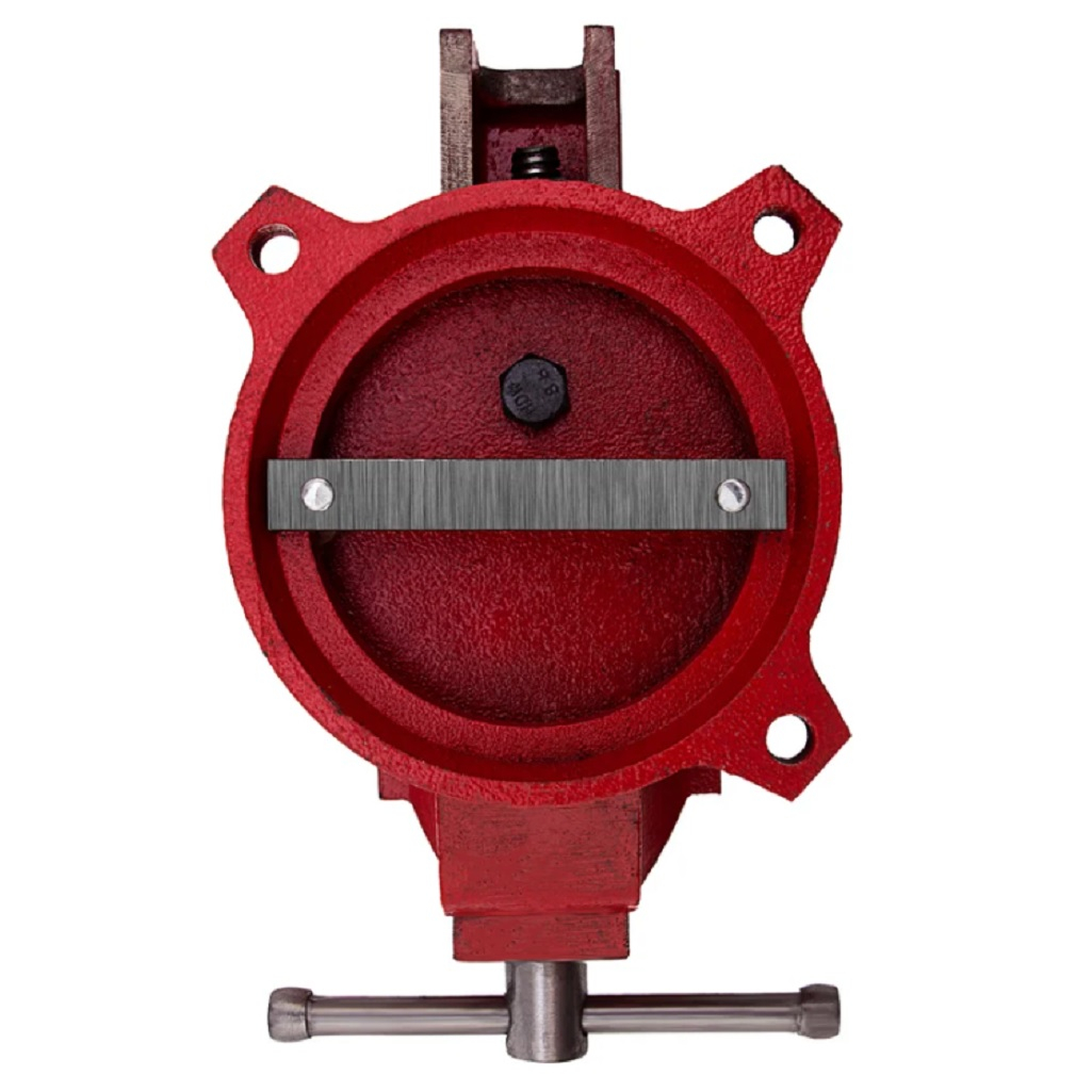 Тиски слесарные поворотные Matrix 100 мм 18600 с наковальней Для захвата и фиксации различных деталей