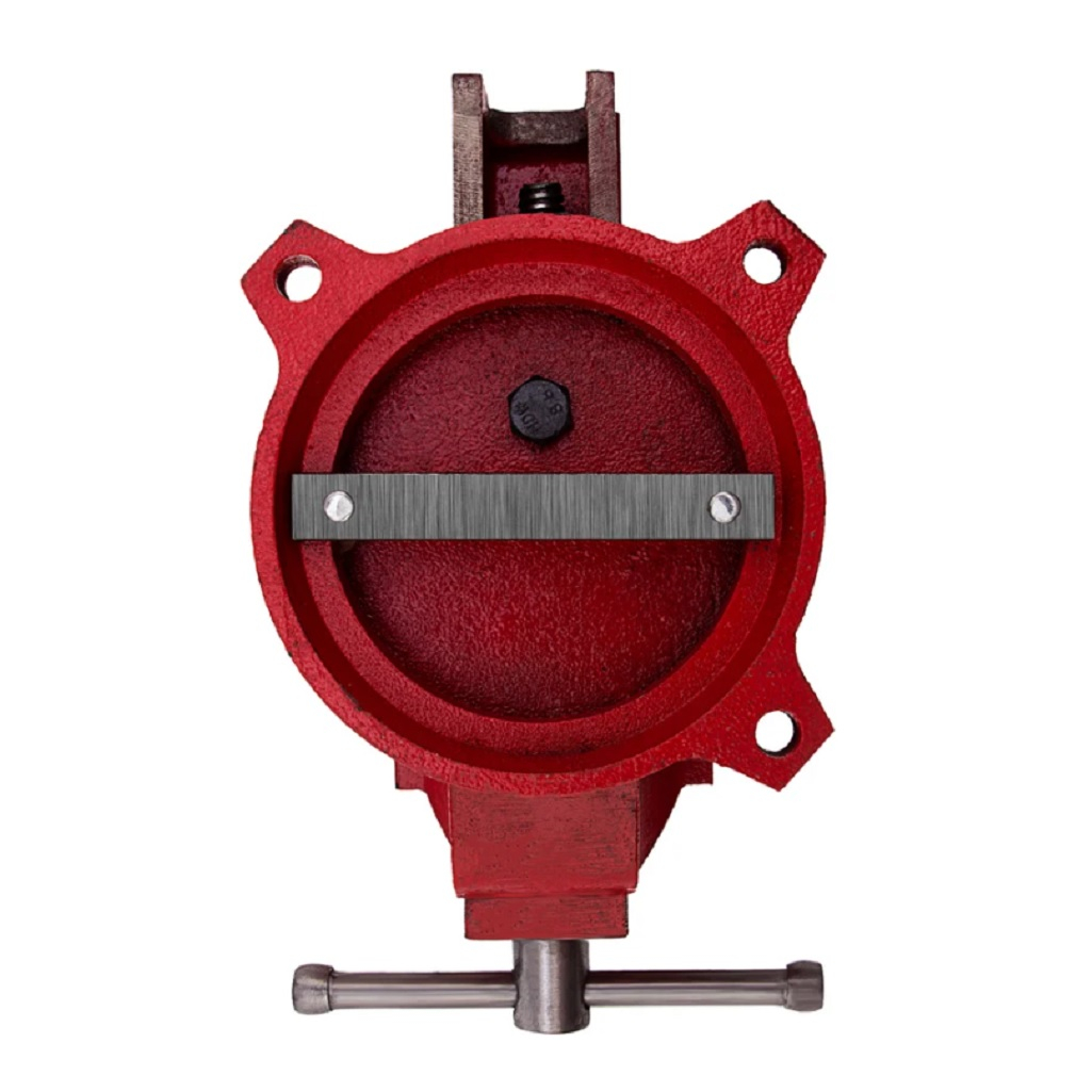 Тиски слесарные поворотные Matrix 125 мм 18601 с наковальней Для захвата и фиксации различных деталей