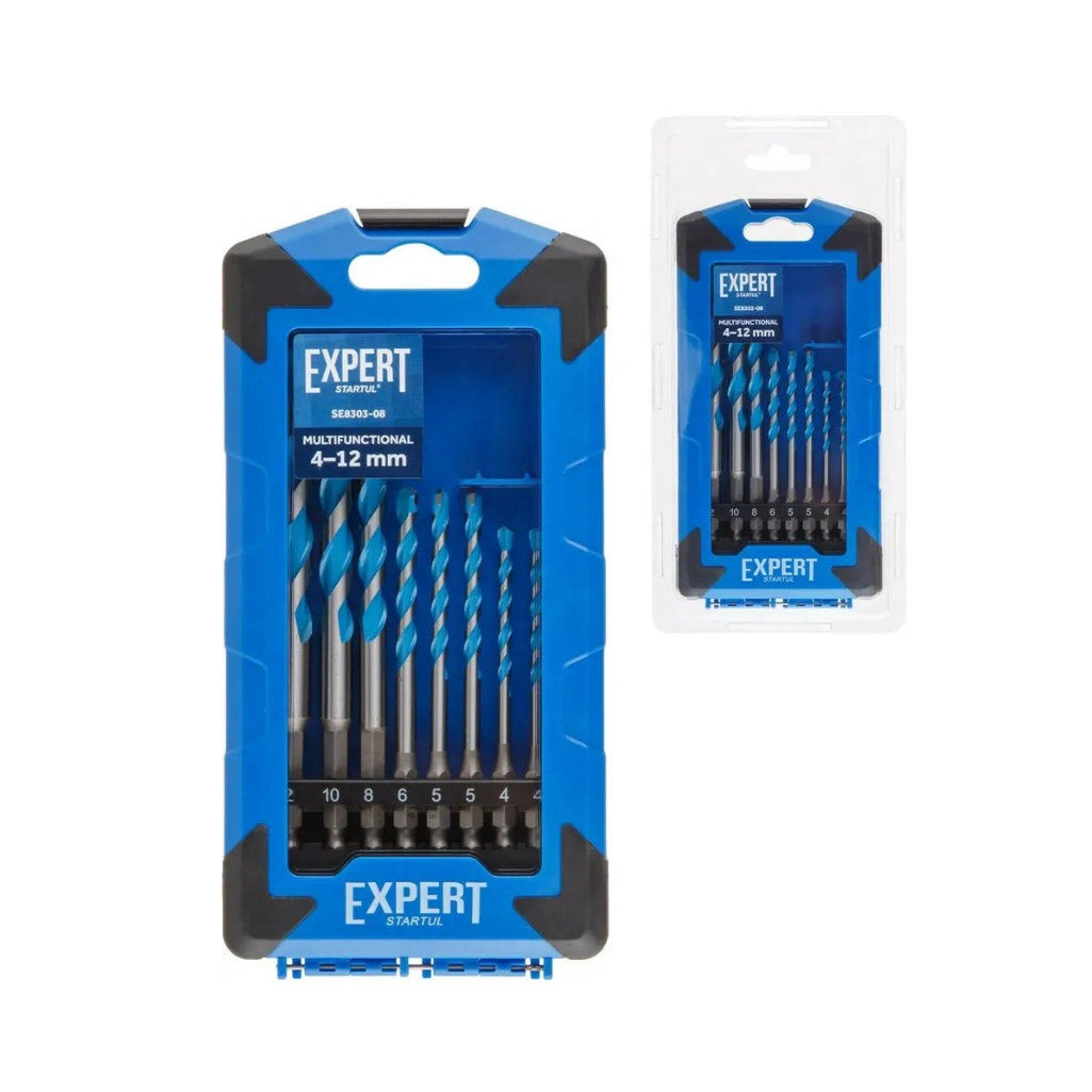 Набор сверл универсальных Startul Expert SE8308-08 8 шт. по мультиматериалам