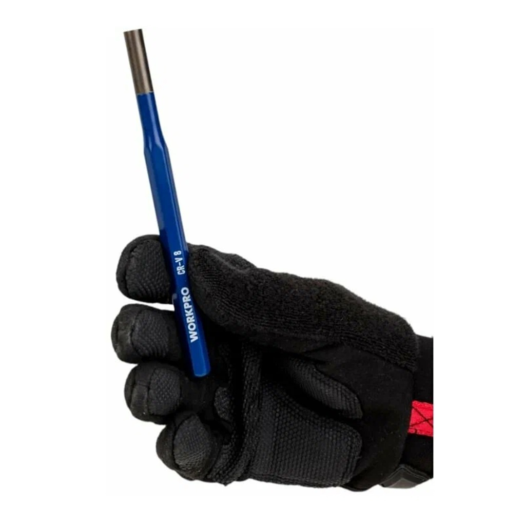 Набор кернеров и зубил Workpro WP201303, сталь, шестигранный стержень, 5 шт