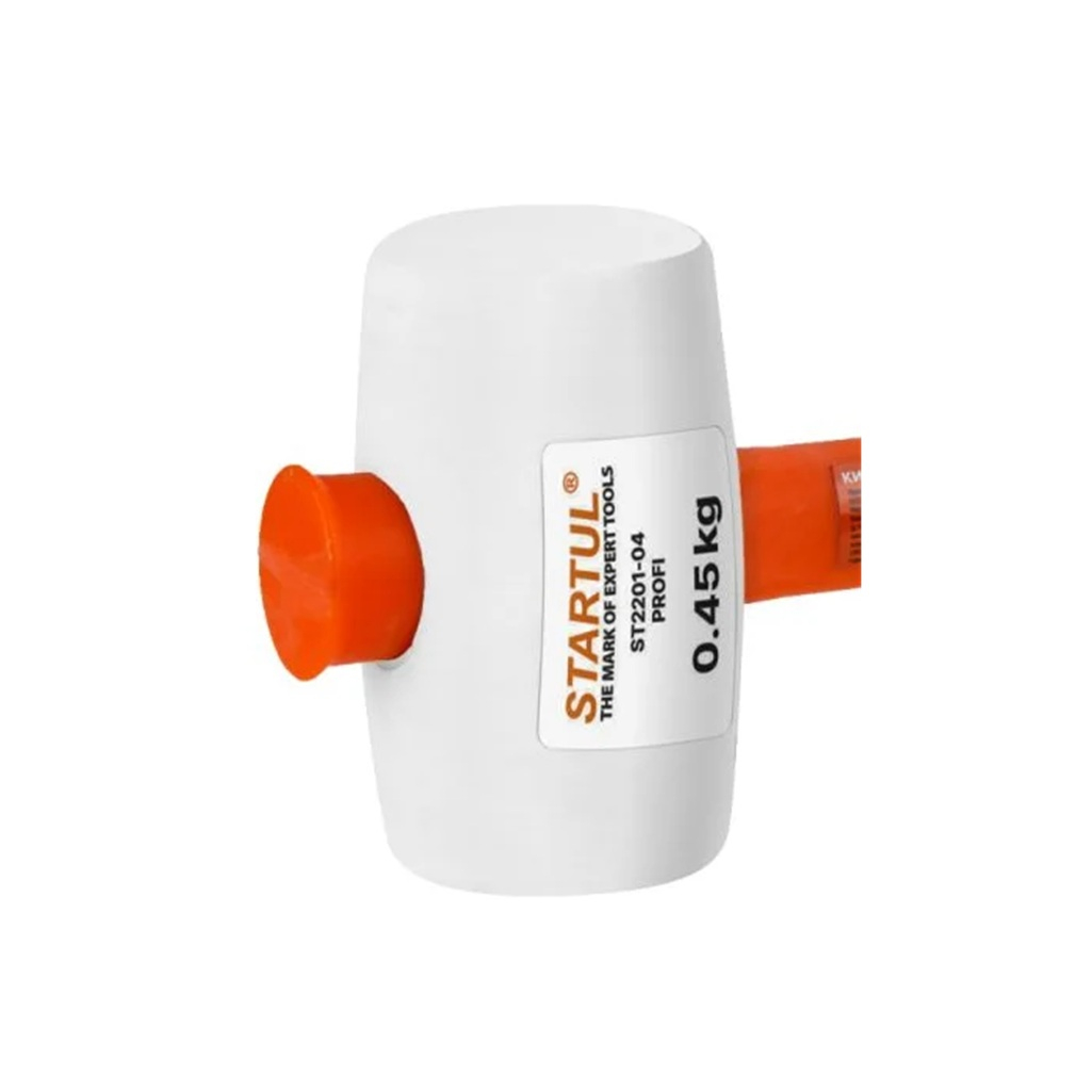 Киянка резиновая Startul ST2201-04 с фиберглассовой рукояткой, 450 гр