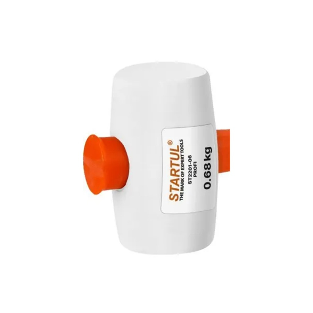 Киянка резиновая Startul ST2201-06 с фиберглассовой рукояткой, 680 гр