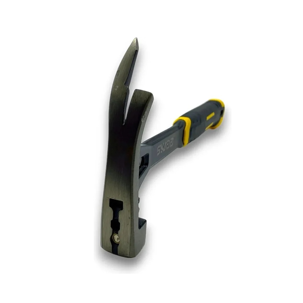 Молоток кровельный Skrab 20017 с двухкомпонентной рукояткой, квадратный боек, 600 г 